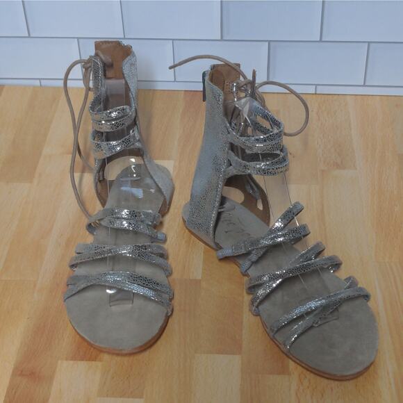 Free People Juliette Wrap Sandals Gladiator - Size 37 (US 7) - Picture 1 of 15